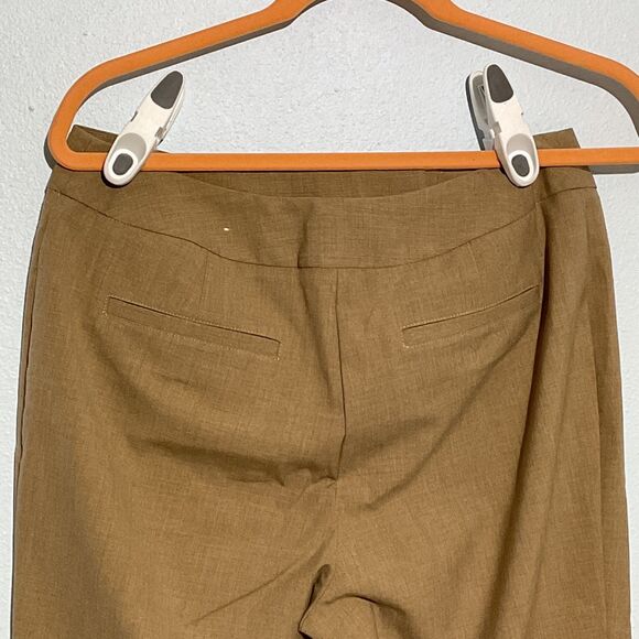 Chico's Brown Women's Trouser Pants Size 1 (S/8) with Pockets - Picture 7 of 9